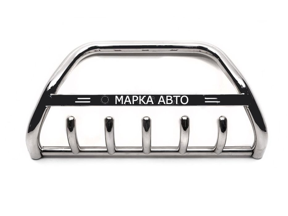 Toyota Hilux 2006-2015 рр. Кенгурятник WT004 (нерж)