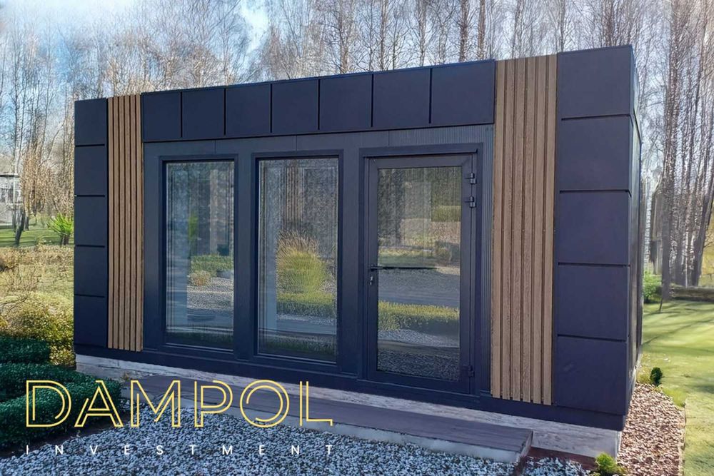 Pawilon / kontener 6×3 - nowoczesny punkt handlowy, biuro lub usługowy