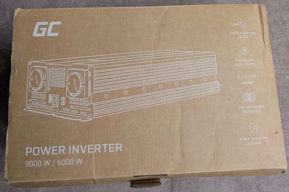 Inversor Greencell 3000W 12v