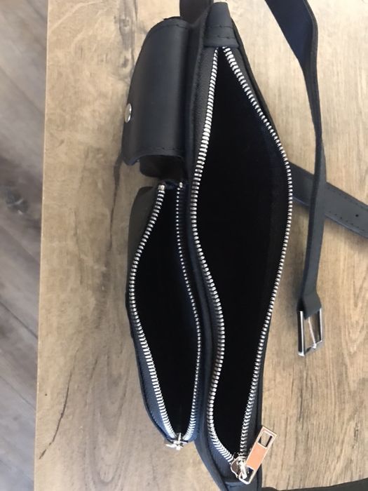 Сумка кожаная на пояс Bagster