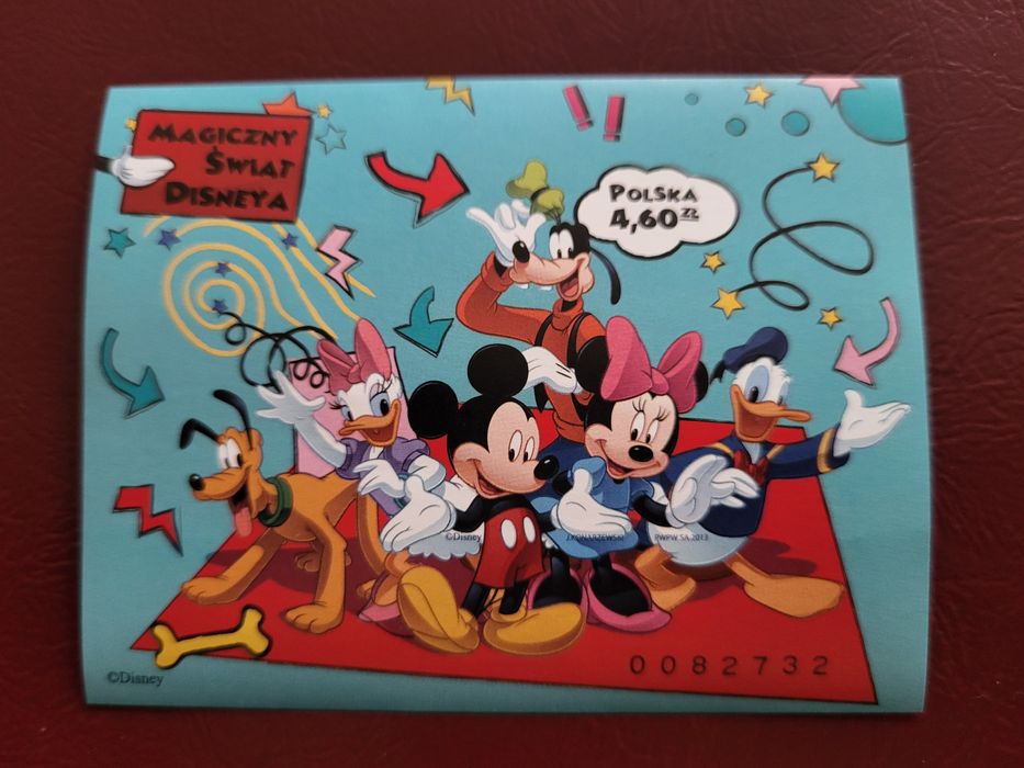 Znaczek Magiczny Świat Disneya