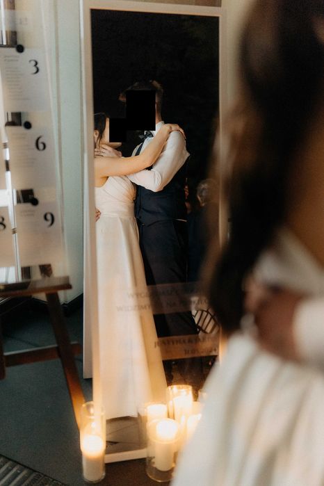 Lustro powitalne weselne