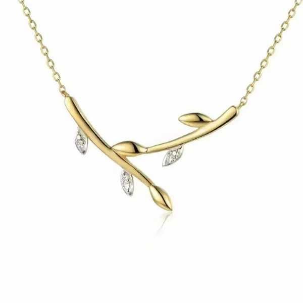 Naszyjnik z diamentami (N07131 Y C) Adiamo