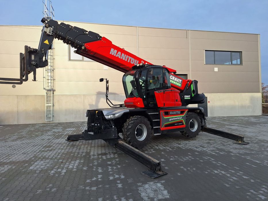 Manitou ładowarka teleskopowa obrotowa MRT 3060 Vision +  Bogate wyposażenie, od delaera Manitou