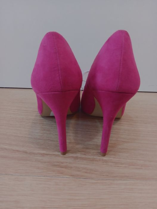 Stilettos rosa fucsia novos