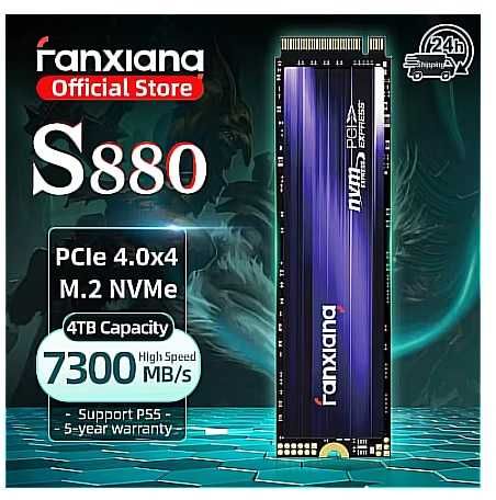 Fanxiang S8802  2 TB для ноутбука, комп'ютера ,Sony PS5