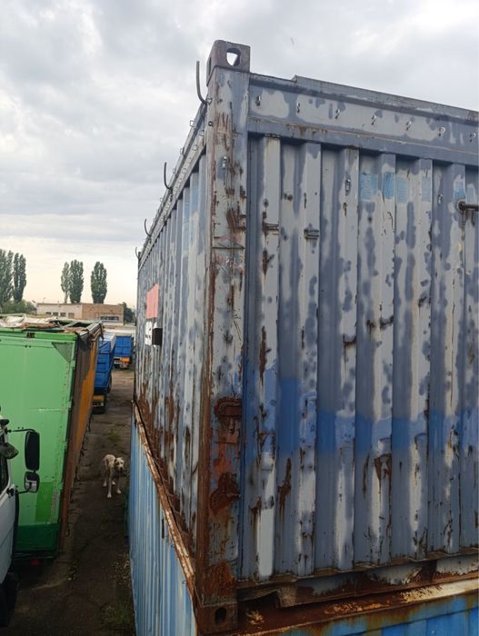 Продам контейнер 20 футов кузов зерновоз будка фургон склад