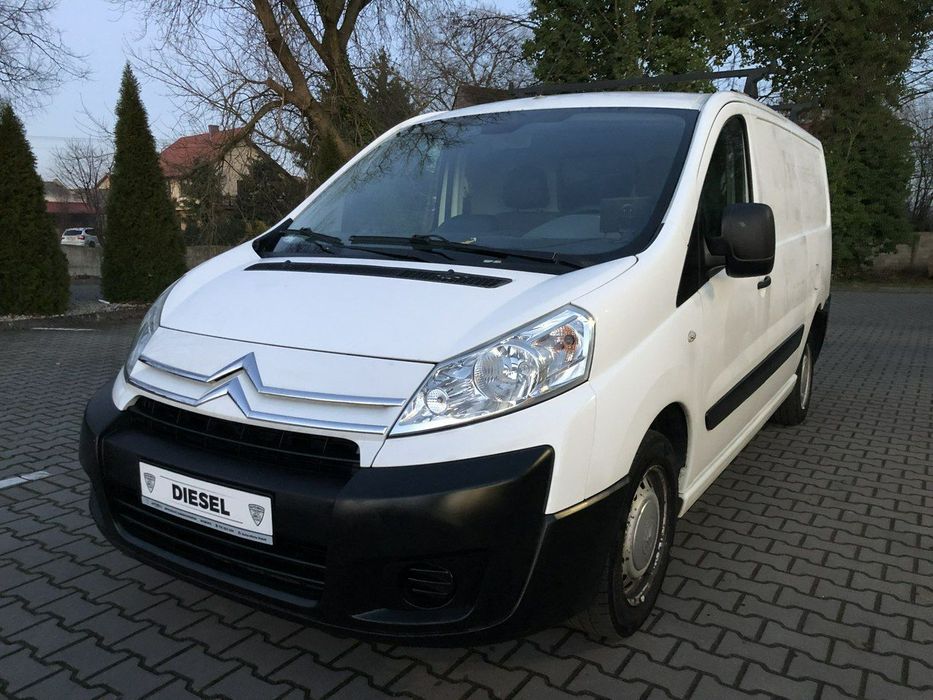 Citroën Jumpy  II L2H1 2010r LONG VAT1 Klima Kamera Hak Zarejestrowany FV VAT23%