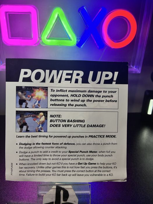 Mike Tyson Boxing ps1 Playstation 1