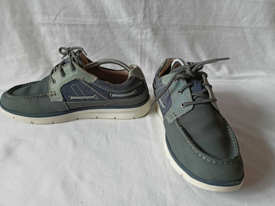 Marks& Spencer roz.43,5/UK 9,5/ - dł. wkł.27,5 cm- skóra- stan bdb