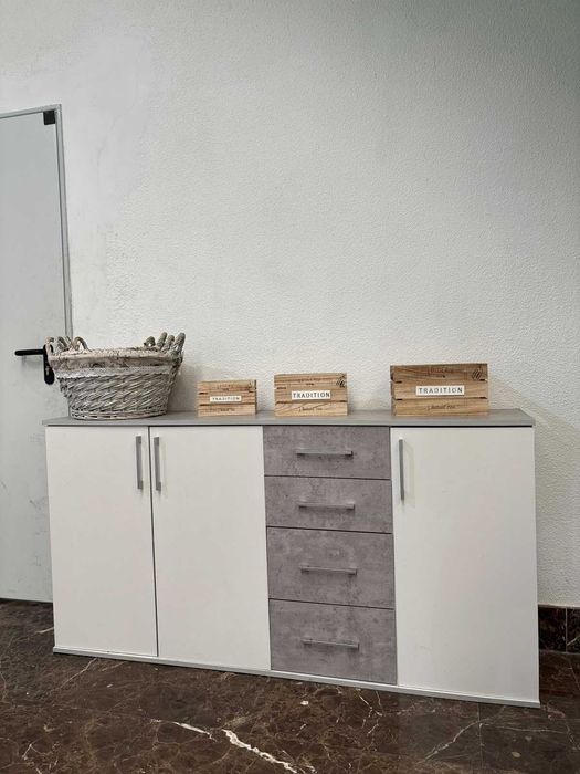 Aparador multiusos Novo paga na ato entrega Envio gratis