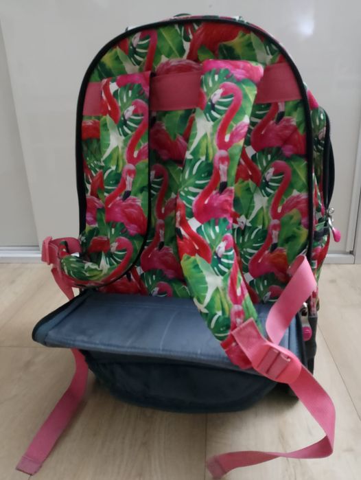 Tornister/plecak szkolny st.right w wzór flamingów