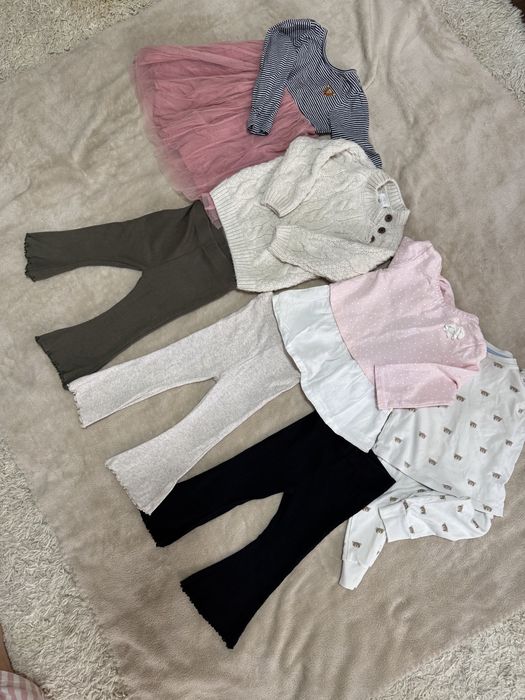 Лот пакет одягу  86 80 р | весна літо next Hm zara carters primark