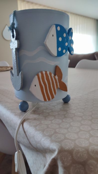 Candeeiro com formas