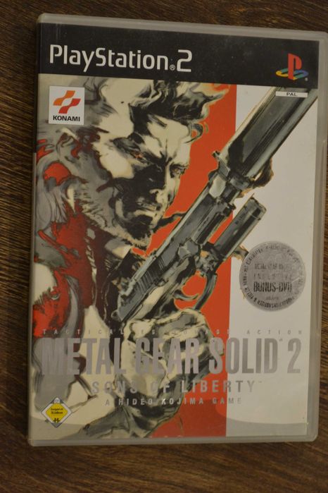 Metal Gear Of Solid 2: Sons Of Liberty  PS2