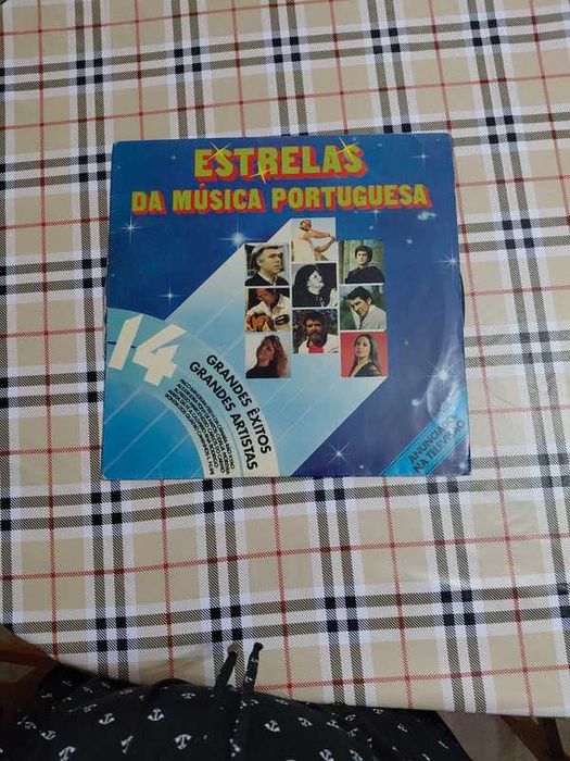 Disco Vinil LP Estrelas da Música Portuguesa
