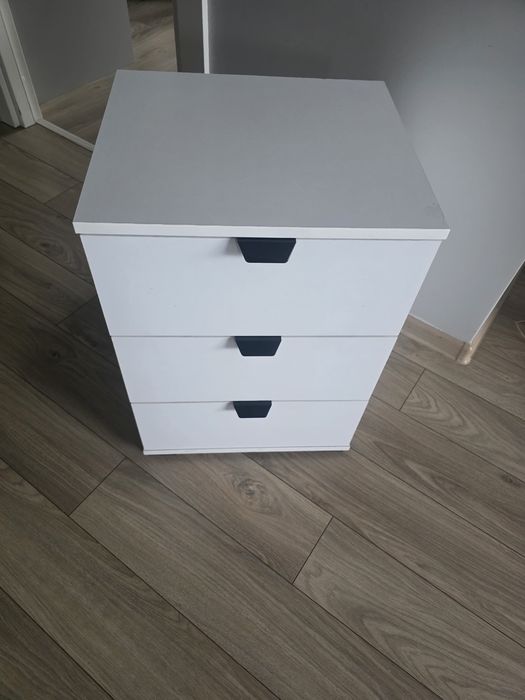 Szafka biała 3 szuflady 45/40/63