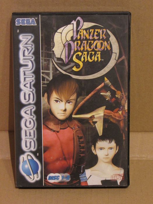 Caixa do jogo Sega Saturn Panzer Dragoon Saga