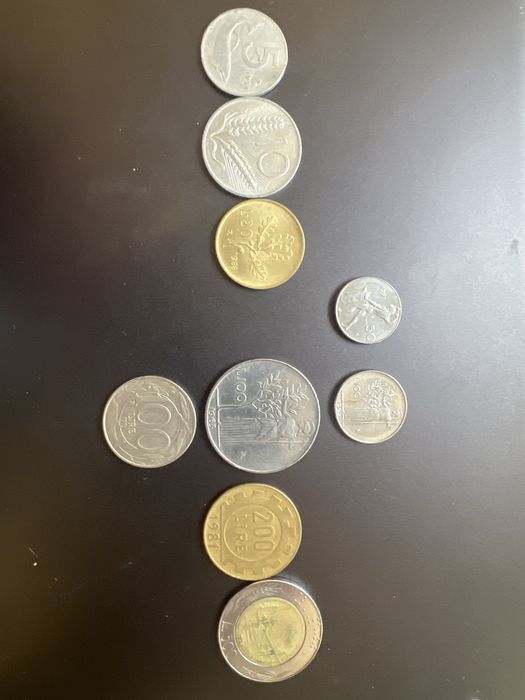 Монеты Италии (до евровые)