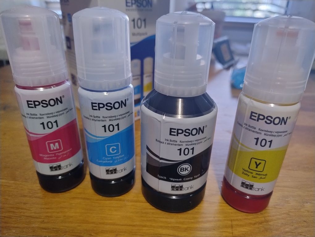 Фарба для принтера Epson епсон ecotank 101: 1 000 грн. - Витратні ...