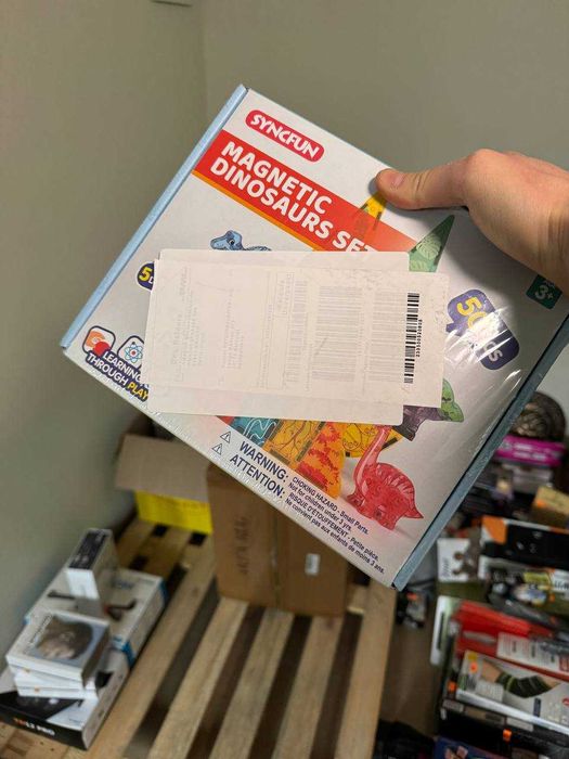 Магнітний конструктор SYNCFUN на 50 деталей динозаврів