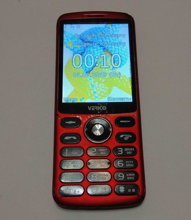 Мобильный телефон Verico Style S283 Red Читаем описание!