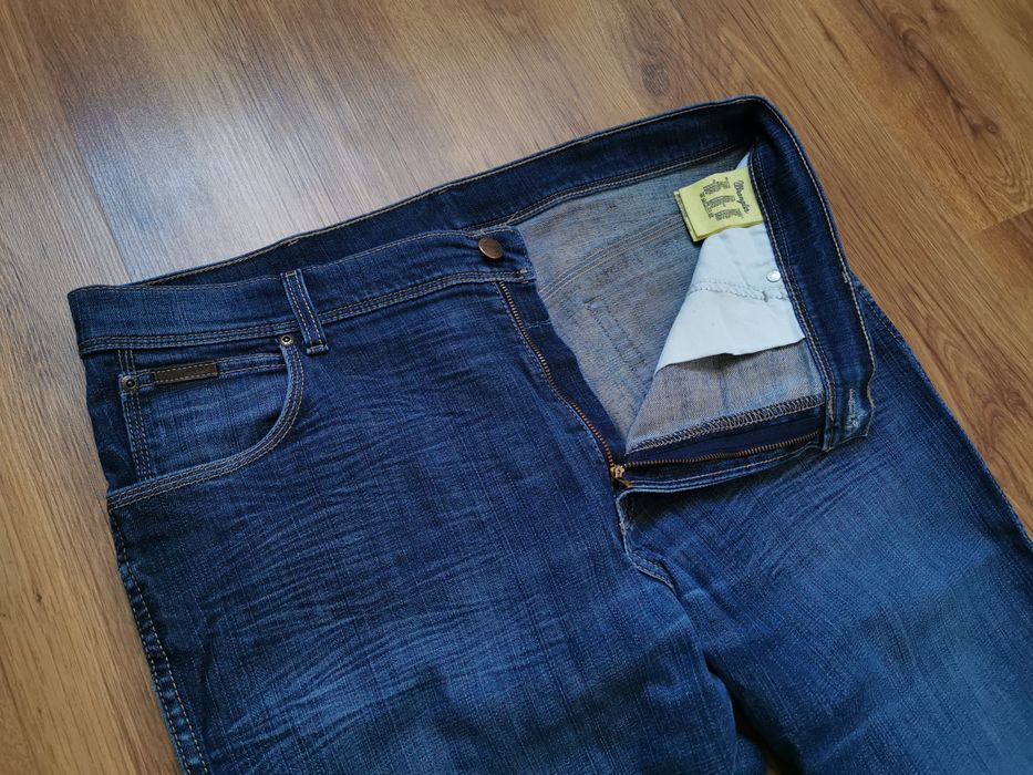 WRANGLER TEXAS STRETCH W38 L32 spodnie jeansowe jeansy