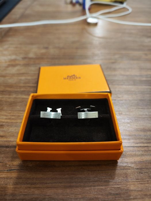 Botões de punho Hermes