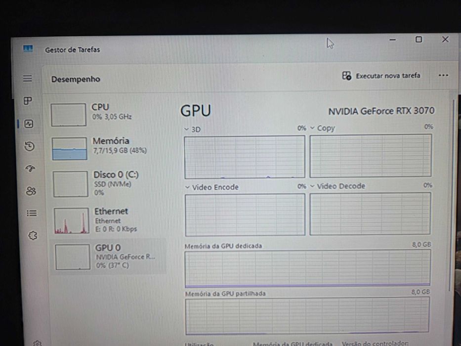 PC RYZEN 7 5700X3D RTX 3070