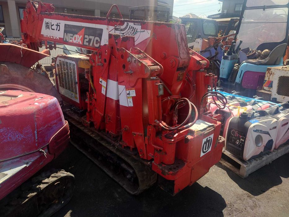 Mini Grua / Guindaste Aranha - Maeda MC-275C - Movida a lagartas - 2,5ton - 7m de comprimento - Fabrico Japonês