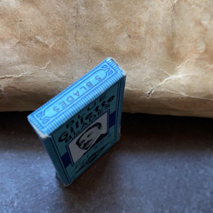 Żyletki Gillette blue blades prl