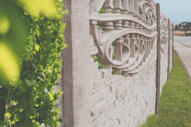 ogrodzenia betonowe, ogrodzenie betonowe wysokość 150cm