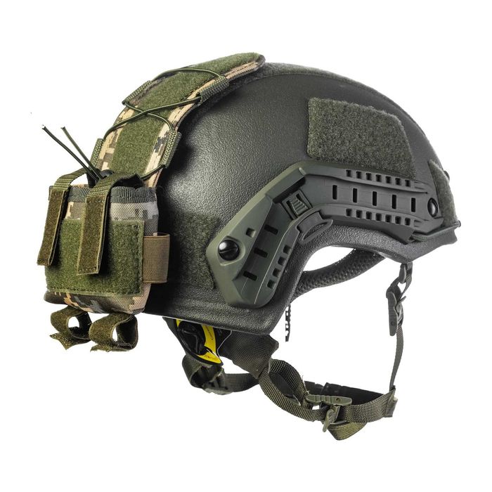 Підсумок (подсумок) противаги з кордури на шолом (на каску). Піксель.