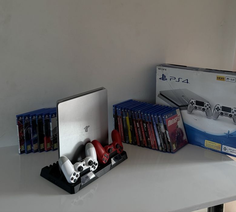 PS4 Slim – Топова приставка + Гарантія перевірки