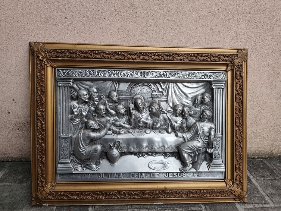 Quadro última ceia de Cristo