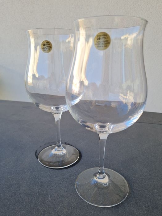 Taças/copos/balões em cristal italiano