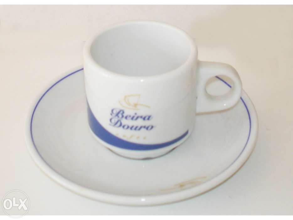 Serviço café expresso Cup & Sauce de 6 chávenas e pires - NOVO