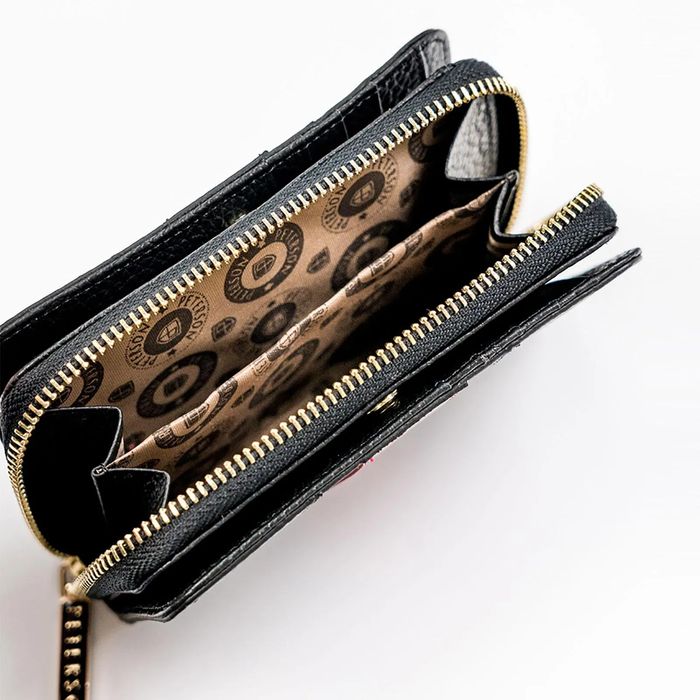 skórzany damski portfel peterson