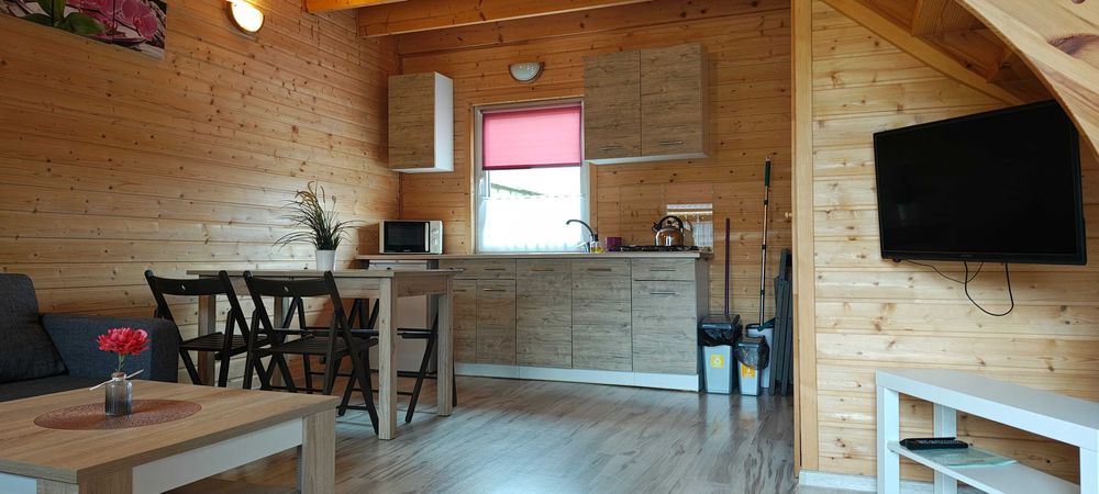 Domek letniskowy nad morzem z balią i sauną k. Jastrzębia Góra