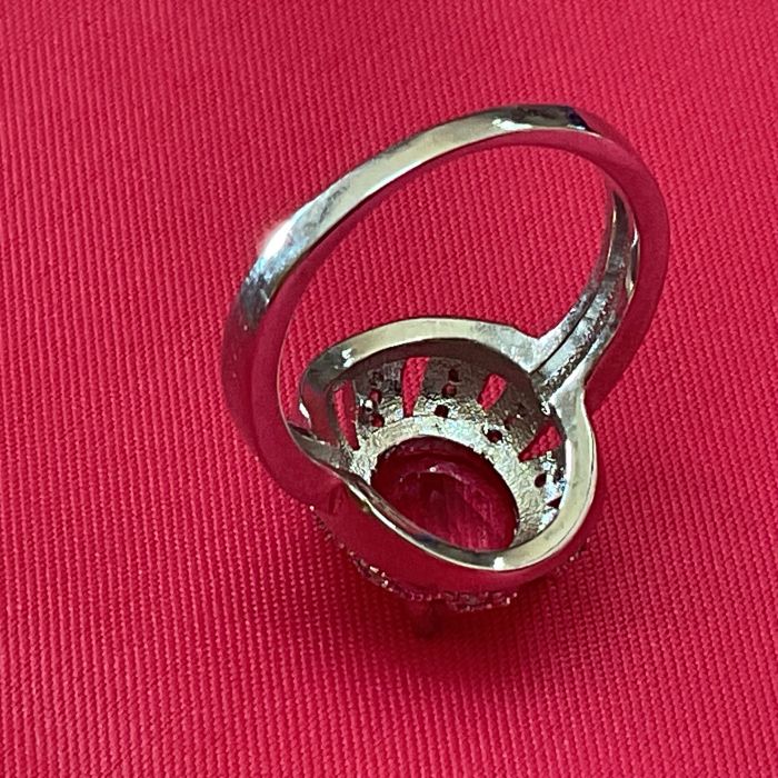 Anel prata 925 tamanho 13,5 m