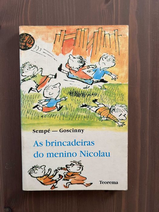 Livro As brincadeiras do Menino Nicolau