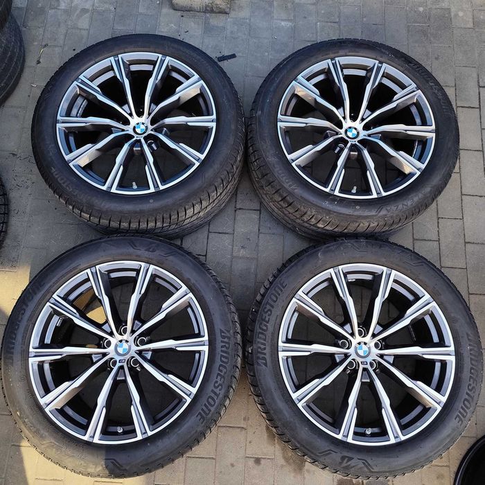 Колеса R20 оригінал BMW X5 G05 X6 G06 стиль 740M диски бмв різноширокі