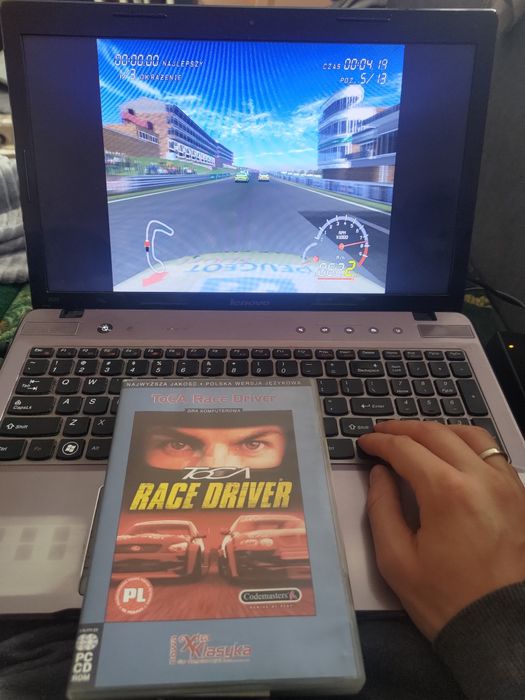 TOCA race driver PC wyścigowa rarytas