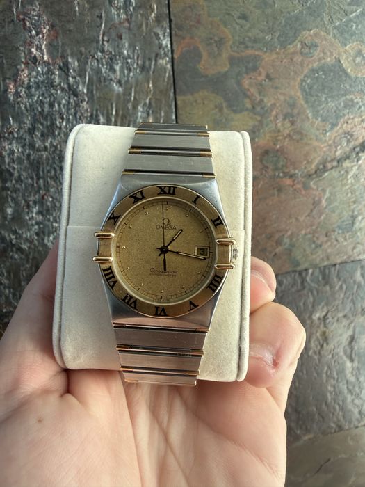 Omega Constellation Steel/Gold Quartz