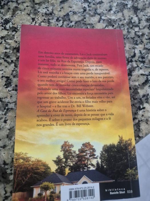 Livro A casa da Rua da Esperança - Danielle Steel