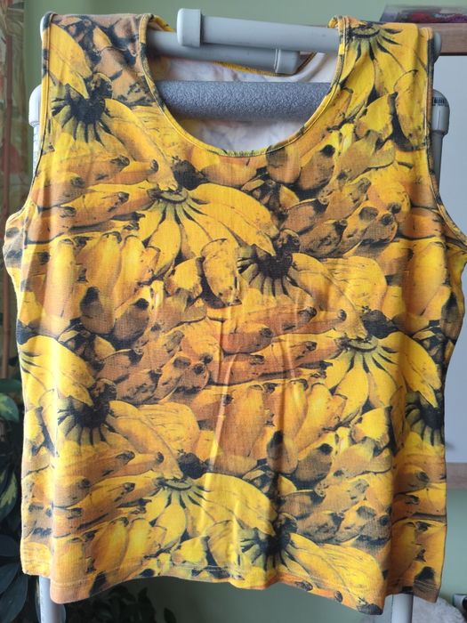 Top w banany r. XXL/44 90% wiskoza