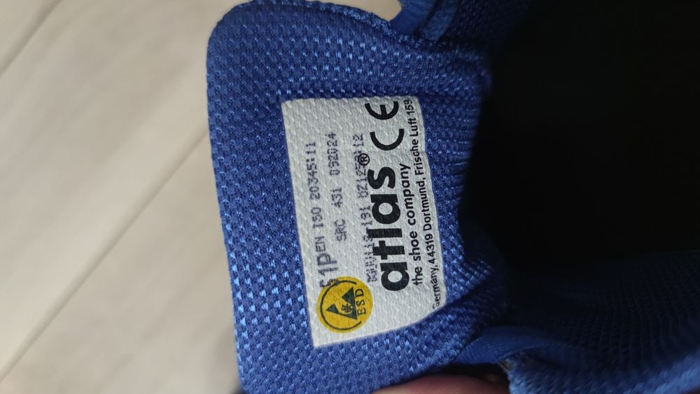 Buty ochronne robocze Atlas rozm 38