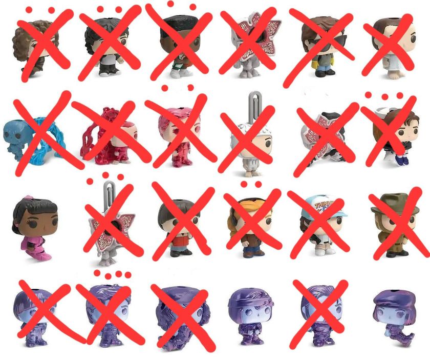 Обмін/продаж іграшок Кіндер Джой Дивні Дива Kinder Joy Stranger Things