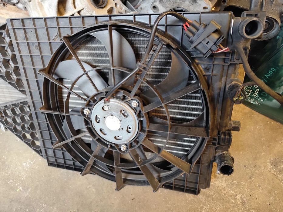 VW POLO 6R 1.2 GASOLINA RADIADORES TERMOVENTILADOR - RD011
