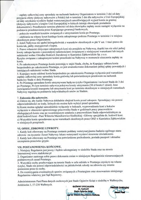 Na sprzedaż roczna klaczka śląska.